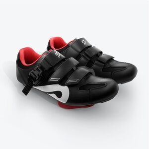 Peloton Black and Red Cycling Shoes, size 40